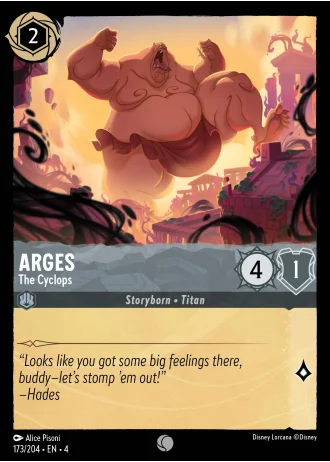 Arges - The Cyclops #173/204 — Ursula's Return