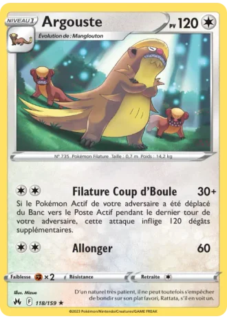 Argouste #118/159 — Zénith Suprême