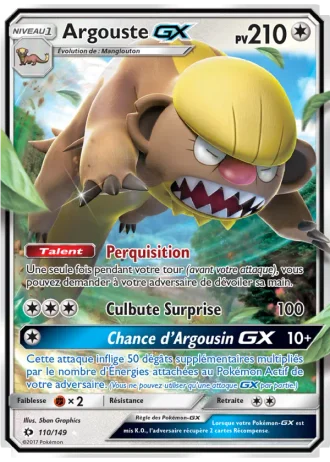 Argouste GX #110/149 — Soleil et Lune
