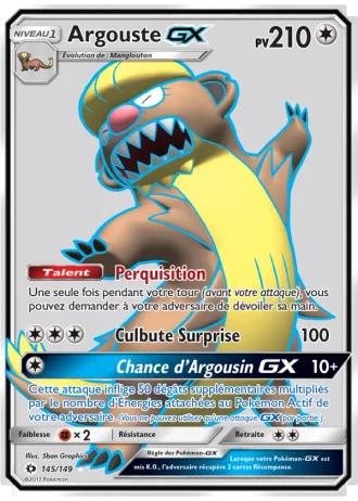 Argouste GX #145/149 — Soleil et Lune