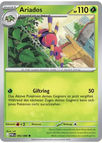 Ariados #002/88 — Optimale Ordnung