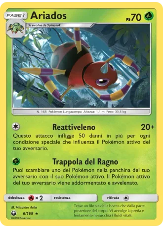 Ariados #6/168 — Tempesta Astrale