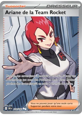 Ariane de la Team Rocket #224/182 — Rivalités Destinées
