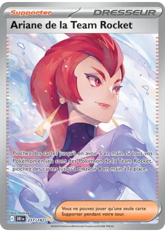 Ariane de la Team Rocket #237/182 — Rivalités Destinées