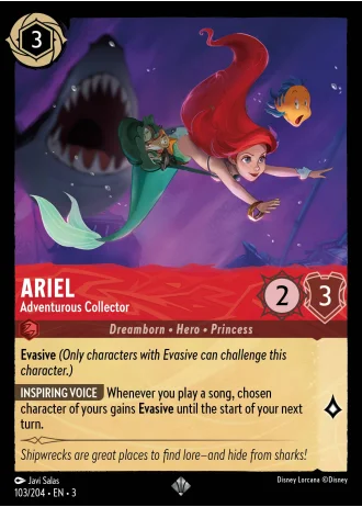 Ariel - Adventurous Collector #103/204 — Into the Inklands