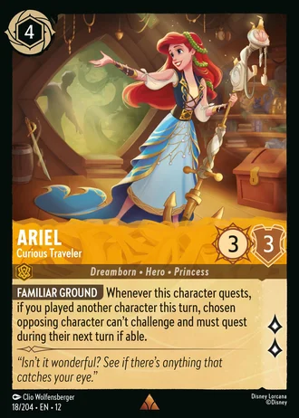 Ariel - Curious Traveler #18/257 — Wilds Unknown
