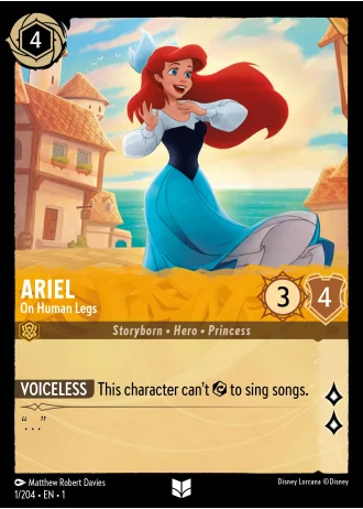 Ariel - On Human Legs #1/204 — The First Chapter