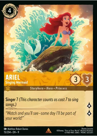 Ariel - Singing Mermaid #15/204 — Fabled