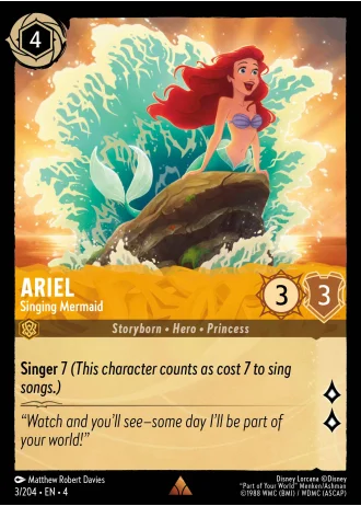 Ariel - Singing Mermaid #3/204 — Ursula's Return
