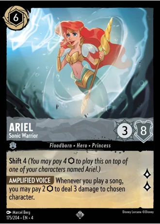Ariel - Sonic Warrior #175/204 — Ursula's Return