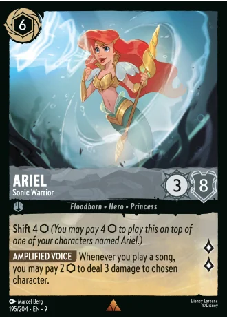 Ariel - Sonic Warrior #195/204 — Fabled