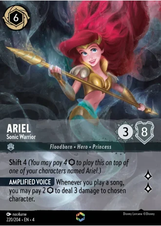 Ariel - Sonic Warrior #220/204 — Ursula's Return