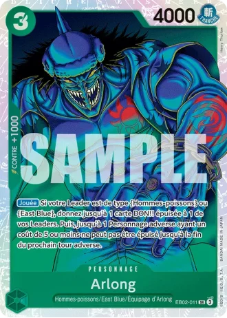 Arlong (EB02-011) — Anime 25th Collection (EB02)