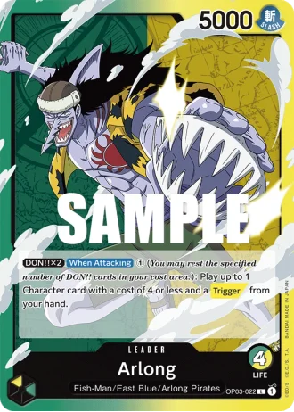 Arlong (OP03-022) — Pillars of Strength (OP03)