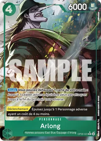 Arlong (OP06-023) (Jolly Roger Foil) — ONE PIECE CARD THE BEST (PRB01)