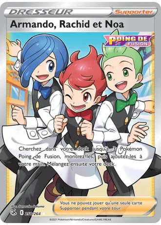 Armando, Rachid et Noa #258/264 — Poing de Fusion