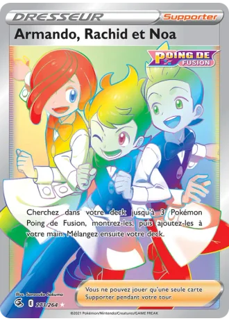 Armando, Rachid et Noa #273/264 — Poing de Fusion