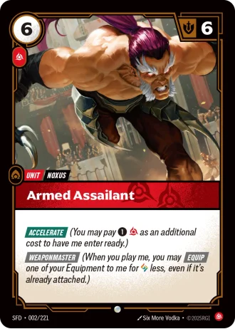 Armed Assailant #002/221 — Spiritforged
