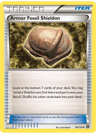 Armor Fossil Shieldon #98 — Steam Siege