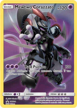 Armored Mewtwo SM228 — Sole e Luna Promos
