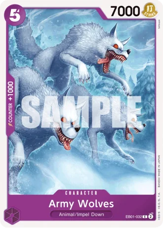 Army Wolves (EB01-032) — Memorial Collection (EB01)