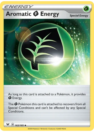 Aromatic Grass Energy #162/185 — Vivid Voltage