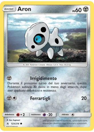 Aron #123/214 — Legami Inossidabili