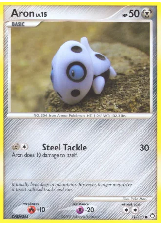 Aron #71/123 — Tesori Misteriosi