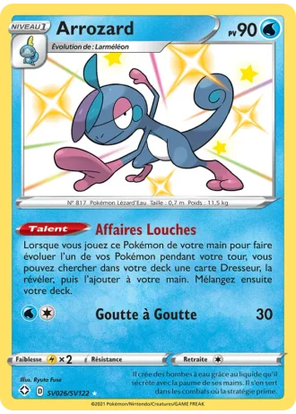 Arrozard SV026/122 — Coffre Chromatique (Destinées Radieuses)