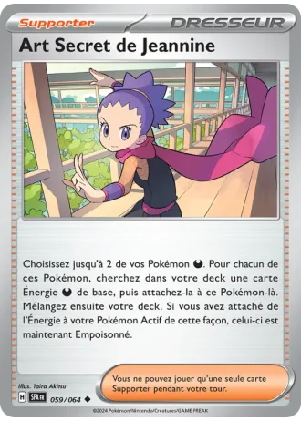 Art Secret de Jeannine #059/64 — Fable Nébuleuse