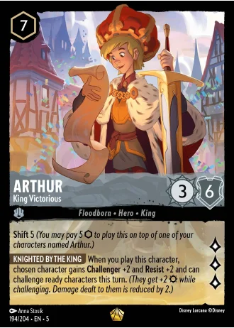Arthur - King Victorious #194/204 — Shimmering Skies
