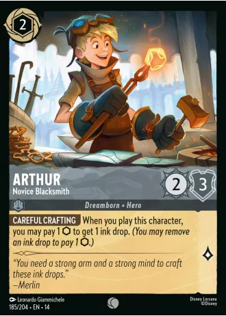 Arthur - Novice Blacksmith #185/257 — Hyperia City