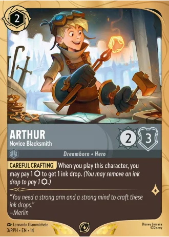 Arthur - Novice Blacksmith RPH-3/257 — Hyperia City