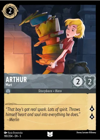 Arthur - Wart #190/204 — Shimmering Skies