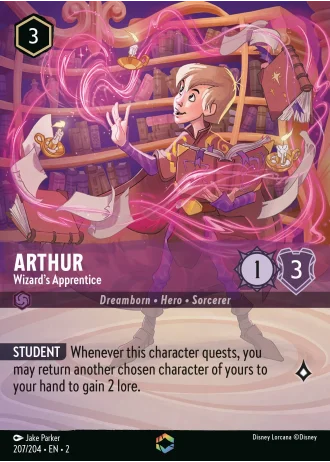 Arthur - Wizard's Apprentice #207/204 — Rise of the Floodborn