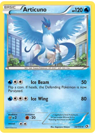Articuno #32 — Legendary Treasures