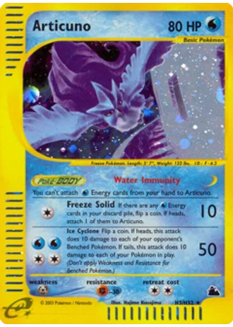 Articuno H03 — Skyridge
