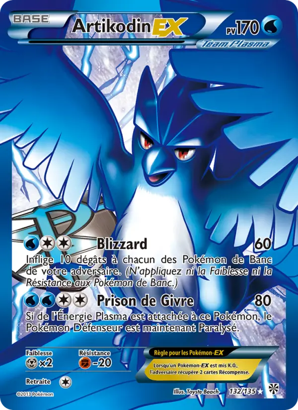 Artikodin EX #132 — Tempête Plasma
