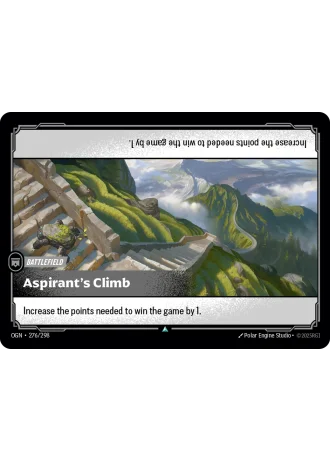 Aspirant's Climb #276/298 — Origins