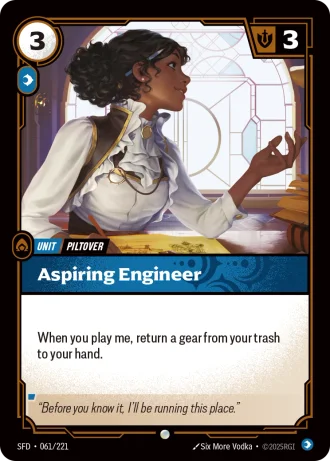 Aspiring Engineer #061/221 — Spiritforged