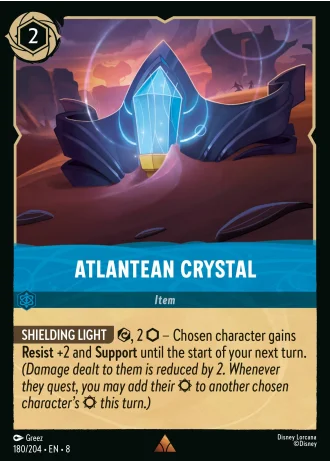 Atlantean Crystal #180/204 — Reign of Jafar
