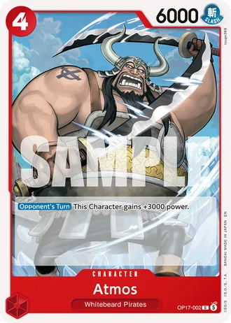 Atmos (OP17-002) — The World's Strongest Warriors (OP17)