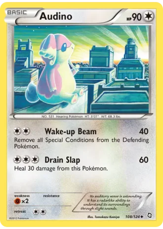 Audino #108/124 — Dragons Exalted