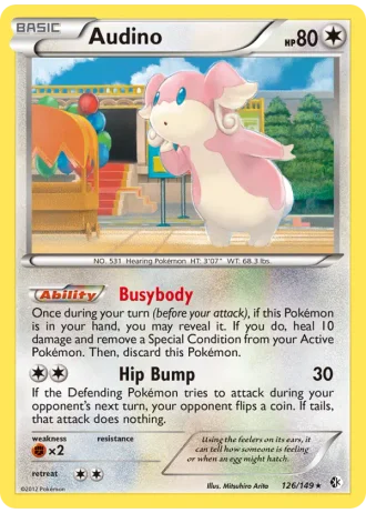 Audino #126/149 — Boundaries Crossed