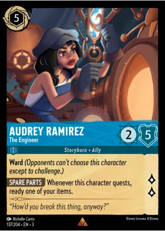 Audrey Ramirez - The Engineer #137/204 — Into the Inklands