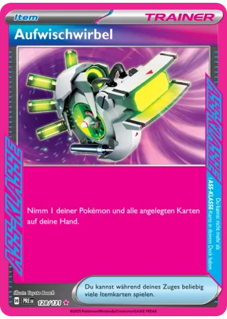 Aufwischwirbel #128/131 — Prismatische Entwicklungen
