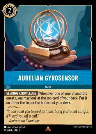 Aurelian Gyrosensor #163/204 — Into the Inklands