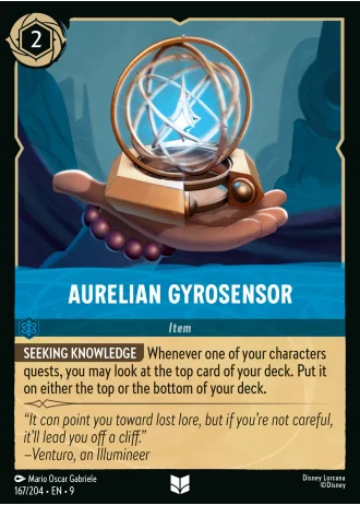 Aurelian Gyrosensor #167/204 — Fabled