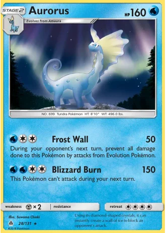 Aurorus #28/131 — Forbidden Light