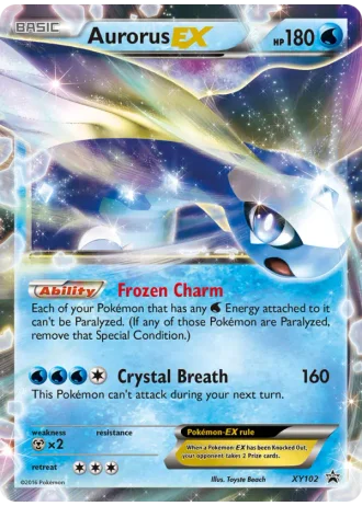 Aurorus EX XY102 — XY Promos